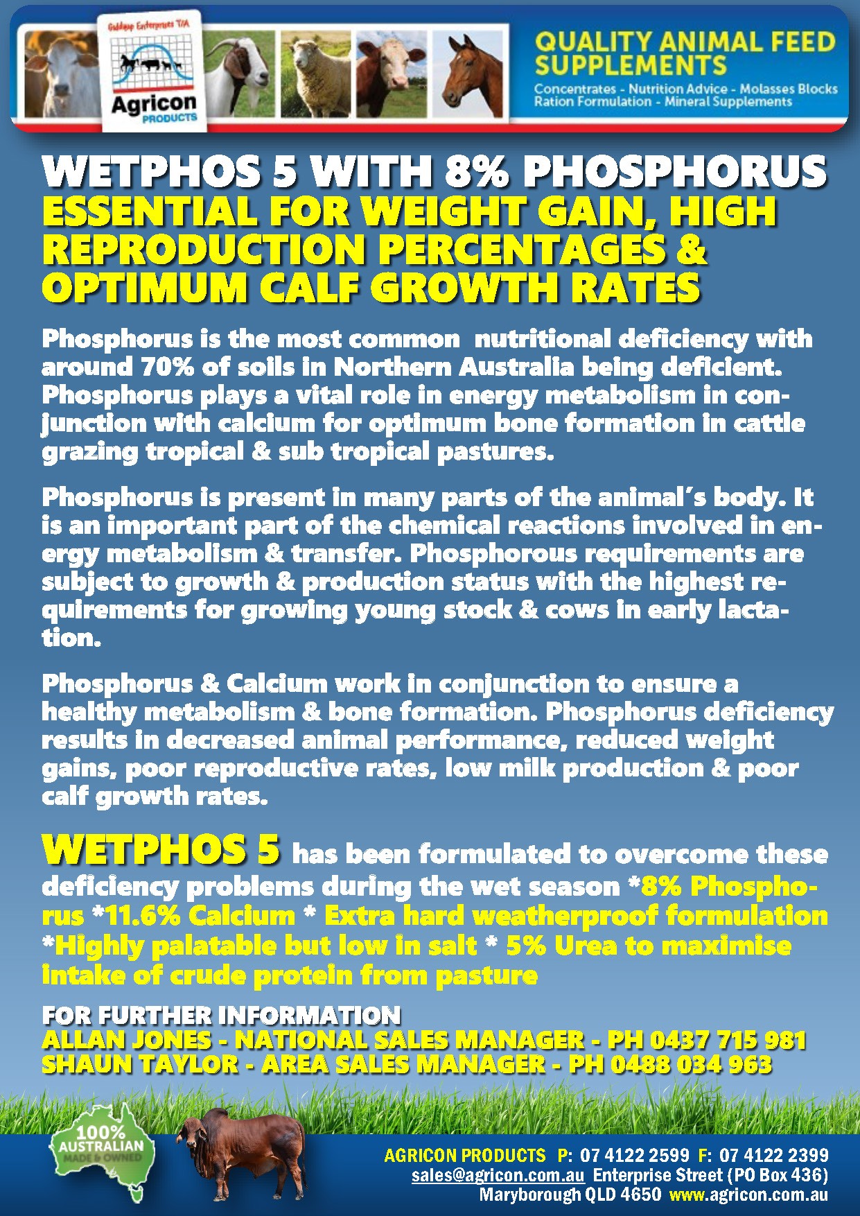 Wetphos 5 | Agricon Products